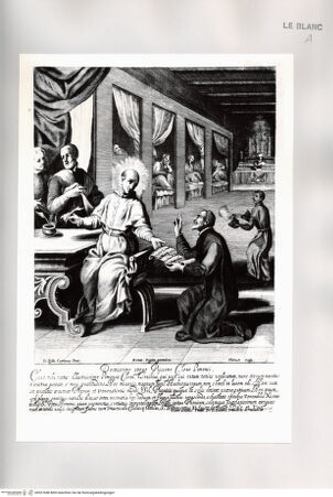 Vorderseite von Istituto Nazionale per la Grafica [http://creativecommons.org/publicdomain/mark/1.0/] Der heilige Turibius von Lima - , bh527648. Foto.