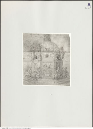 Vorderseite von Hamburger Kunsthalle [https://www.deutsche-digitale-bibliothek.de/content/lizenzen/rv-ez/] Achteckiger Kuppelbau mit plastischer Ausschmückung - , bh527743_recto. Foto.