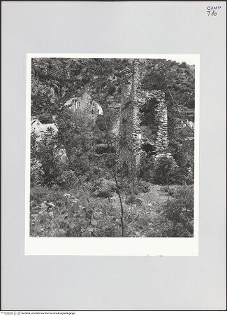 Vorderseite von Bibliotheca Hertziana [https://www.deutsche-digitale-bibliothek.de/content/lizenzen/rv-fz/] Sant'Eustachio - Turm?, bh528580_recto. Foto: Schwarz, Heinrich Mathias.