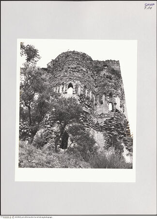 Vorderseite von Bibliotheca Hertziana [https://www.deutsche-digitale-bibliothek.de/content/lizenzen/rv-fz/] Sant'Eustachio - Apsiden, bh528585_recto. Foto: Schwarz, Heinrich Mathias.