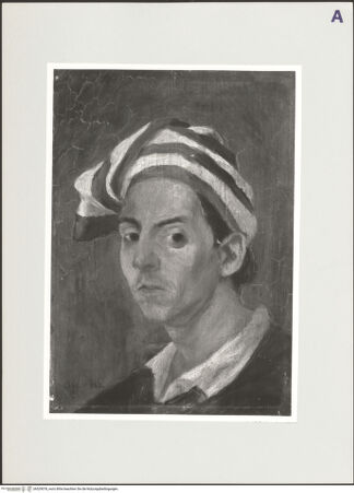 Vorderseite von Toffoletti, Udine [https://www.deutsche-digitale-bibliothek.de/content/lizenzen/rv-ez/] Selbstbildnis - , bh529078_recto. Foto.