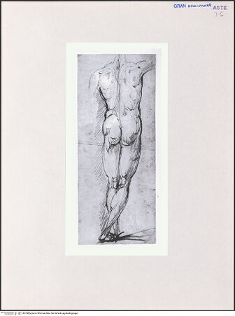 Vorderseite von Sotheby's [https://www.deutsche-digitale-bibliothek.de/content/lizenzen/rv-ez/] Rückansicht eines Mannes - , bh529864_recto. Foto.