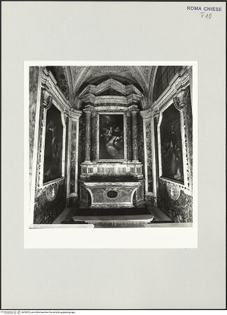 Vorderseite von Sopr. BAS ROMA [https://www.deutsche-digitale-bibliothek.de/content/lizenzen/rv-ez/] San ClementeOberkircheKapellen der rechten Seite (Nordseitenschiff)Dominikuskapelle - Kapelle rechts des Haupteingangs, Cappella di San Domenico, bh530333_recto. Foto.