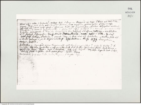 Vorderseite von Bibliotheca Hertziana [https://www.deutsche-digitale-bibliothek.de/content/lizenzen/rv-ez/] Skizzenbuch Latium, Kampanien, CapriTextseite - links, bh530548_recto. Foto.