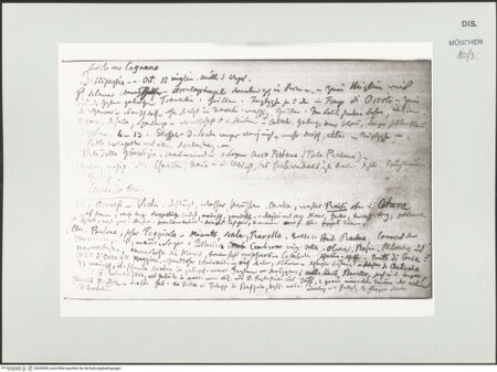 Vorderseite von Bibliotheca Hertziana [https://www.deutsche-digitale-bibliothek.de/content/lizenzen/rv-ez/] Skizzenbuch Latium, Kampanien, CapriTextseite - rechts, bh530549_recto. Foto.