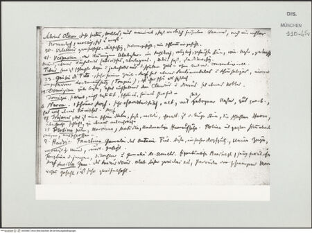 Vorderseite von Bibliotheca Hertziana [https://www.deutsche-digitale-bibliothek.de/content/lizenzen/rv-ez/] Skizzenbuch Latium, RomTextseite - , bh530807_recto. Foto.