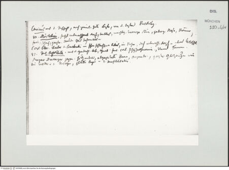 Vorderseite von Bibliotheca Hertziana [https://www.deutsche-digitale-bibliothek.de/content/lizenzen/rv-ez/] Skizzenbuch Latium, RomTextseite - , bh530808_recto. Foto.