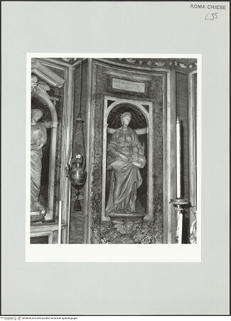 Vorderseite von Sopr. BAS ROMA [https://www.deutsche-digitale-bibliothek.de/content/lizenzen/rv-ez/] Die heilige Agnes - Gesamtansicht, bh530828_recto. Foto.
