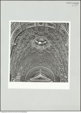 Vorderseite von Sopr. BAS ROMA [https://www.deutsche-digitale-bibliothek.de/content/lizenzen/rv-ez/] Gewölbedekoration - , bh530829_recto. Foto.