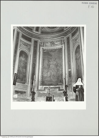 Vorderseite von Sopr. BAS ROMA [https://www.deutsche-digitale-bibliothek.de/content/lizenzen/rv-ez/] MosaikausstattungDie heilige Katharina - , bh530834_recto. Foto.