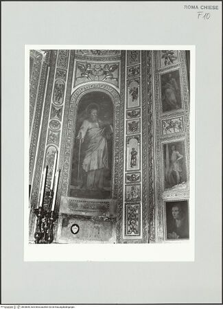 Vorderseite von Sopr. BAS ROMA [https://rightsstatements.org/page/CNE/1.0/] KapellenausstattungDer heilige Paulus - , bh530840_recto. Foto.