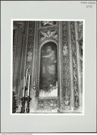 Vorderseite von Sopr. BAS ROMA [https://www.deutsche-digitale-bibliothek.de/content/lizenzen/rv-ez/] KapellenausstattungDer heilige Andreas - , bh530855_recto. Foto.