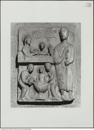 Vorderseite von Hirmer Fotoarchiv [https://www.deutsche-digitale-bibliothek.de/content/lizenzen/rv-ez/] Geburt Christi - Gesamtansicht, bh532087_recto. Foto.