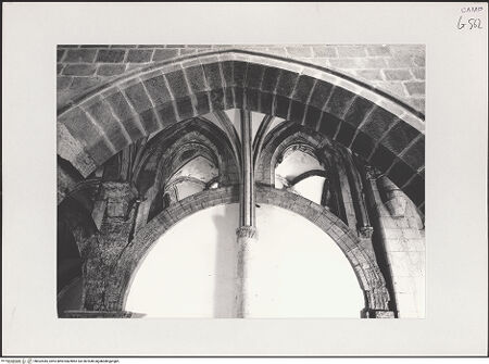 Vorderseite von Pedicini, Luciano [https://www.deutsche-digitale-bibliothek.de/content/lizenzen/rv-ez/] Sant'Eligio al MercatoNordseitenschiff - Innenansicht von Süden, Gewölbe, bh532445_recto. Foto: Pedicini, Luciano.