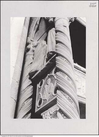 Vorderseite von Pedicini, Luciano [https://www.deutsche-digitale-bibliothek.de/content/lizenzen/rv-ez/] Grabmal der Katharina von Österreich - Westseite, Hl. Martyrer, bh532478_recto. Foto: Pedicini, Luciano.