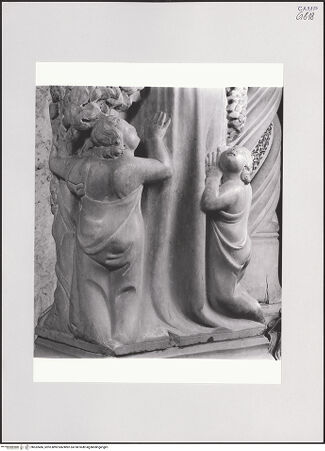 Vorderseite von Pedicini, Luciano [https://www.deutsche-digitale-bibliothek.de/content/lizenzen/rv-ez/] Grabmal der Katharina von Österreich - Caritas, Detail: Putti, bh532486_recto. Foto: Pedicini, Luciano.