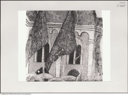 Vorderseite von Pedicini, Luciano [https://www.deutsche-digitale-bibliothek.de/content/lizenzen/rv-ez/] Die sieben Sakramente und der Triumph der KircheTriumph der Kirche - Detail: Hintergrundarchitektur, rechts, bh532499_recto. Foto: Pedicini, Luciano.