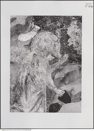 Vorderseite von Pedicini, Luciano [https://www.deutsche-digitale-bibliothek.de/content/lizenzen/rv-ez/] Geschichten von Joseph, Moses und SamsonGeschichten von Moses - Detail, Moses kniet vor dem brennenden Dornbusch, bh532503_recto. Foto: Pedicini, Luciano.