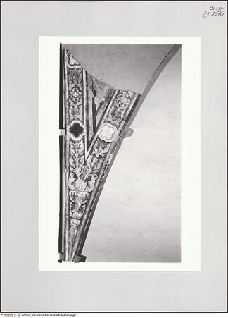 Vorderseite von Pedicini, Luciano [https://www.deutsche-digitale-bibliothek.de/content/lizenzen/rv-ez/] Die sieben Sakramente und der Triumph der KircheZwickelfelder mit Heiligendarstellungen in Tondi - Fragment eines Zwickels, bh532538_recto. Foto: Pedicini, Luciano.