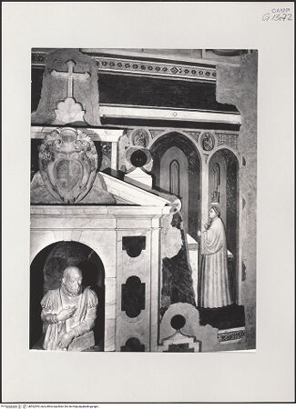 Vorderseite von Pedicini, Luciano [https://www.deutsche-digitale-bibliothek.de/content/lizenzen/rv-ez/] Szenen aus dem Leben der heiligen Maria MagdalenaUnbekannte Szene (Taufe des provenzalischen Fürsts?) - Gesamtansicht, bh532544_recto. Foto: Pedicini, Luciano.