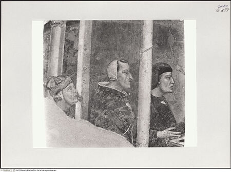 Vorderseite von Pedicini, Luciano [https://www.deutsche-digitale-bibliothek.de/content/lizenzen/rv-ez/] Die sieben Sakramente und der Triumph der KircheSakrament der Taufe - Detail: Männer am Taufbecken, bh532549_recto. Foto: Pedicini, Luciano.