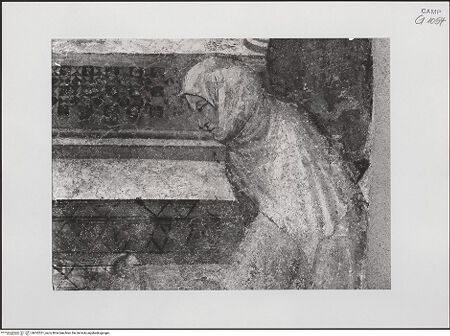 Vorderseite von Pedicini, Luciano [https://www.deutsche-digitale-bibliothek.de/content/lizenzen/rv-ez/] Die sieben Sakramente und der Triumph der KircheSakrament der Taufe - Detail: untere Szene, Hauptgruppe, Figur rechts, bh532551_recto. Foto: Pedicini, Luciano.