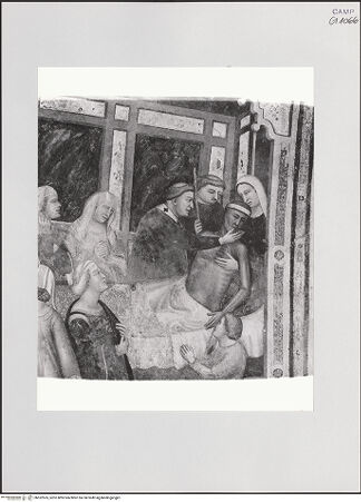 Vorderseite von Pedicini, Luciano [https://www.deutsche-digitale-bibliothek.de/content/lizenzen/rv-ez/] Die sieben Sakramente und der Triumph der KircheSakrament der Letzten Ölung - Detail: Sterbender und Priester, bh532555_recto. Foto: Pedicini, Luciano.