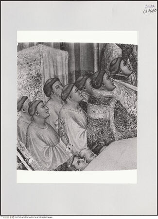 Vorderseite von Pedicini, Luciano [https://www.deutsche-digitale-bibliothek.de/content/lizenzen/rv-ez/] Die sieben Sakramente und der Triumph der KircheSakrament der Priesterweihe - Detail: Klerikergruppe, links, bh532565_recto. Foto: Pedicini, Luciano.