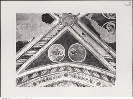 Vorderseite von Pedicini, Luciano [https://www.deutsche-digitale-bibliothek.de/content/lizenzen/rv-ez/] Gewölbedekoration mit Darstellungen von Aposteln, Evangelisten, Kirchenvätern und anderen HeiligenAposteln und Heiligen - Aposteln Petrus und Paulus, bh532577_recto. Foto: Pedicini, Luciano.