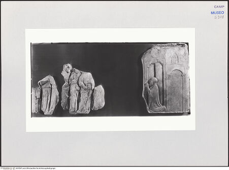 Vorderseite von Pedicini, Luciano [https://www.deutsche-digitale-bibliothek.de/content/lizenzen/rv-ez/] Szenen aus dem Leben der heiligen Katharina von Alexandrien - Szene 3: Mystische Vermählung der Katharina mit Christus, bh532601_recto. Foto: Pedicini, Luciano.