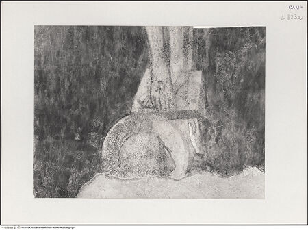 Vorderseite von Pedicini, Luciano [https://www.deutsche-digitale-bibliothek.de/content/lizenzen/rv-ez/] Kreuzigung mit Heiligen Maria, Johannes, Magdalena und Engeln - Detail: Maria Magdalena, bh532624_recto. Foto: Pedicini, Luciano.