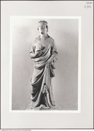 Vorderseite von Pedicini, Luciano [https://www.deutsche-digitale-bibliothek.de/content/lizenzen/rv-ez/] Frau mit Hermelin und Krone (Tugend?) - Gesamtansicht, bh532647_recto. Foto: Pedicini, Luciano.