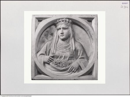 Vorderseite von Pedicini, Luciano [https://www.deutsche-digitale-bibliothek.de/content/lizenzen/rv-ez/] Sarkophagrelief - Rechte Schmalseite: Heilige Elisabeth, bh532654_recto. Foto: Pedicini, Luciano.