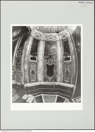 Vorderseite von Sopr. BAS ROMA [https://www.deutsche-digitale-bibliothek.de/content/lizenzen/rv-ez/] Santa Maria in VallicellaCappella di San Filippo Neri - rechte Wand, bh533557_recto. Foto.