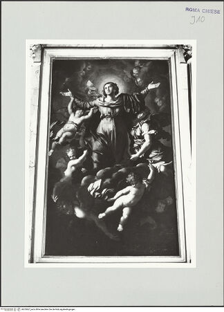 Vorderseite von Sopr. BAS ROMA [https://www.deutsche-digitale-bibliothek.de/content/lizenzen/rv-ez/] Mariä Himmelfahrt - , bh533607_recto. Foto.