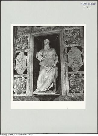 Vorderseite von Sopr. BAS ROMA [https://www.deutsche-digitale-bibliothek.de/content/lizenzen/rv-ez/] Der heilige Paulus - , bh533825_recto. Foto.