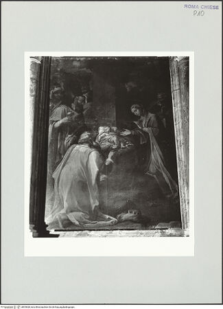 Vorderseite von Sopr. BAS ROMA [https://www.deutsche-digitale-bibliothek.de/content/lizenzen/rv-ez/] Anbetung der Könige - , bh533828_recto. Foto.