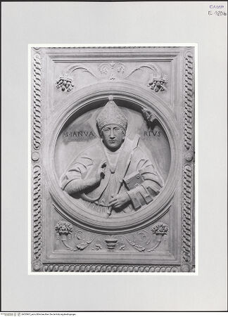 Vorderseite von Sopr. BAS NA [https://www.deutsche-digitale-bibliothek.de/content/lizenzen/rv-ez/] DeckenkassettierungJanuarius - Detail, Januarius, bh533907_recto. Foto.