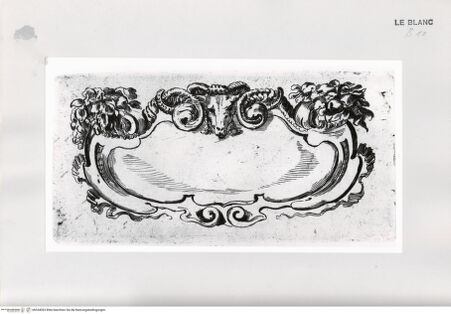 Vorderseite von Istituto Nazionale per la Grafica [http://creativecommons.org/publicdomain/mark/1.0/] Serie von KartuschenKartusche - , bh534053. Foto.