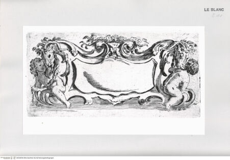 Vorderseite von Istituto Nazionale per la Grafica [http://creativecommons.org/publicdomain/mark/1.0/] Serie von KartuschenKartusche - , bh534056. Foto.