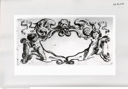 Vorderseite von Istituto Nazionale per la Grafica [http://creativecommons.org/publicdomain/mark/1.0/] Serie von KartuschenKartusche - , bh534057. Foto.