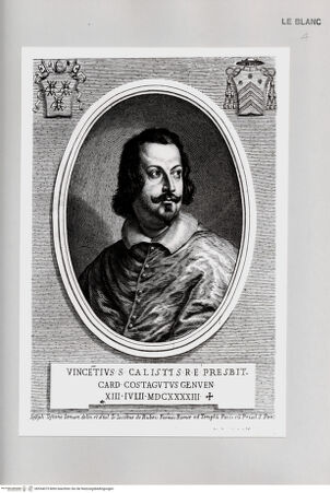 Vorderseite von Istituto Nazionale per la Grafica [http://creativecommons.org/publicdomain/mark/1.0/] Bildnis des Kardinals Vincenzo Costaguti - , bh534075. Foto.