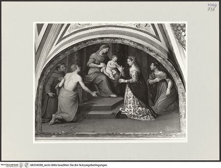 Vorderseite von Istituto Nazionale per la Grafica [http://creativecommons.org/publicdomain/mark/1.0/] Bildnis des Kardinals Ottavio d' Acquaviva - , bh534088_recto. Foto.