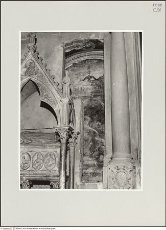 Vorderseite von Foto Marburg [https://www.deutsche-digitale-bibliothek.de/content/lizenzen/rv-ez/] Taufe des Königs Egippus durch den heiligen Matthäus - Gesamtansicht im architektonischen Kontext, bh534201_recto. Foto: Gloc, Jan.