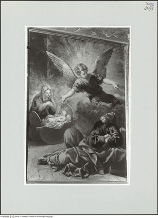 Vorderseite von Foto Marburg [https://www.deutsche-digitale-bibliothek.de/content/lizenzen/rv-ez/] Altar des heiligen BenediktTraum des heiligen Josef - Gesamtansicht, bh534214_recto. Foto: Gloc, Jan.