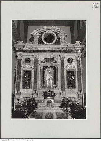 Vorderseite von Foto Marburg [https://www.deutsche-digitale-bibliothek.de/content/lizenzen/rv-ez/] Hochaltar der Madonna delle Lacrime - Gesamtansicht, bh534226_recto. Foto: Gloc, Jan.