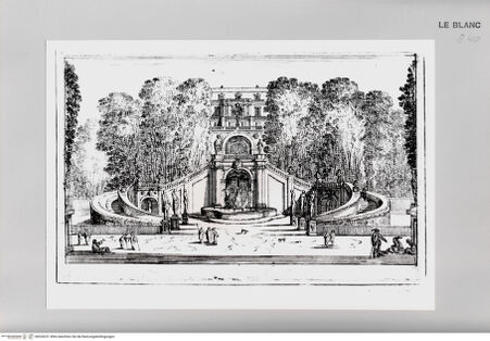 Vorderseite von Istituto Nazionale per la Grafica [http://creativecommons.org/publicdomain/mark/1.0/] Les Jardins et les Fontaines de Rome.Tafel (12): Fontana de Dragoni a Tivoli - , bh534231. Foto.