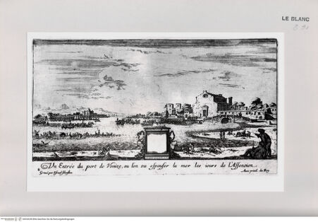 Vorderseite von Istituto Nazionale per la Grafica [http://creativecommons.org/publicdomain/mark/1.0/] Vues d'Italie.Tafel 8: Un Entrée du port de Venize, ... - , bh534238. Foto.