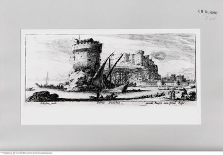 Vorderseite von Istituto Nazionale per la Grafica [http://creativecommons.org/publicdomain/mark/1.0/] Antiche e moderne vedute di Roma.Tafel ( ): Porto Vecchio. - , bh534250. Foto.