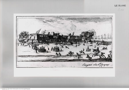 Vorderseite von Istituto Nazionale per la Grafica [http://creativecommons.org/publicdomain/mark/1.0/] Leçons Données aux Pages du Roy, Par Le S.r Silvestre, ...Tafel ( ): Bestürmung einer Zitadelle - , bh534270. Foto.